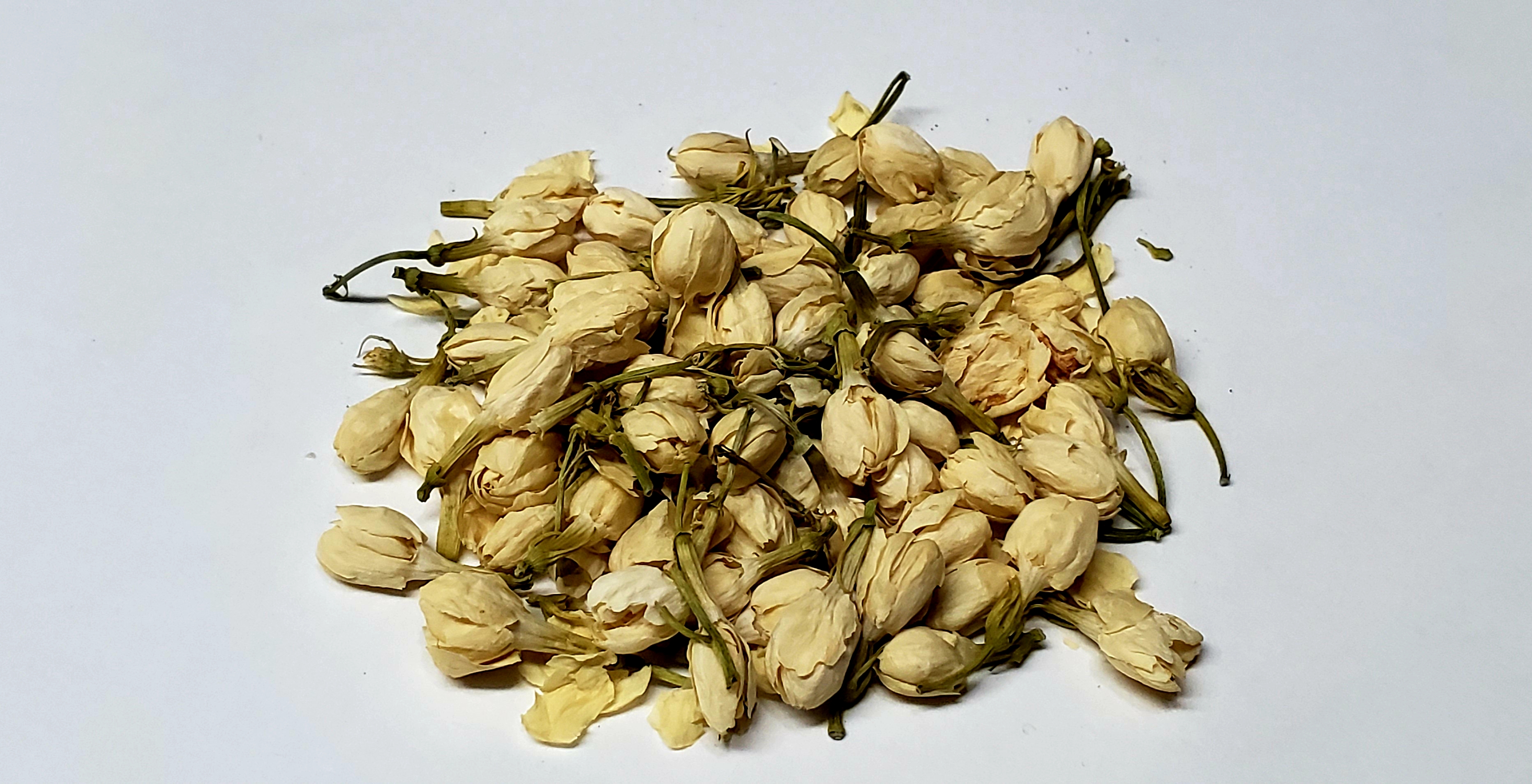 Dried Jasmine Flowers 100% Natural Pure Organic Jasminum Grandiflorum  Fragrance.
